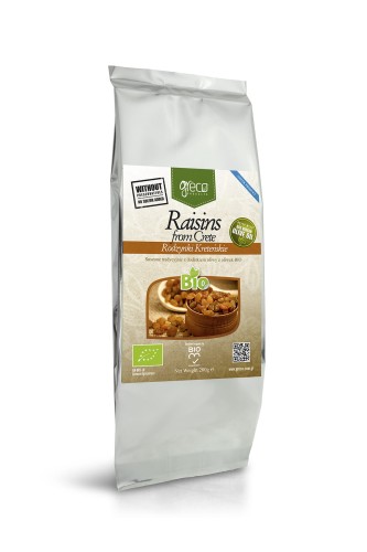 RODZYNKI SUŁTAŃSKIE Z KRETY BIO 200g - GReco Products