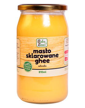 MASŁO SKLAROWANE GHEE 810ml - Palce Lizać