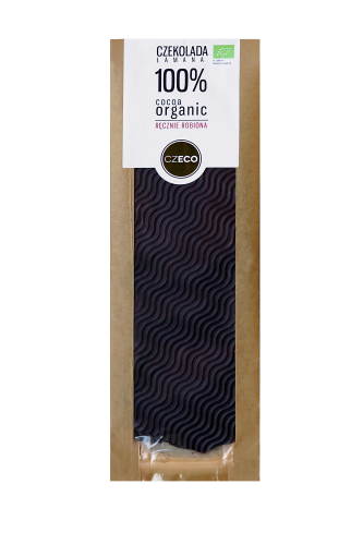 CZEKOLADA 100% BEZ CUKRU BIO 100g - CZECO