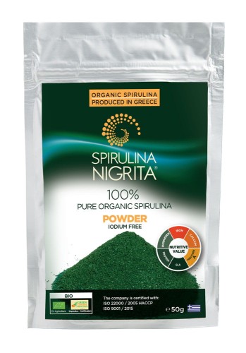 SPIRULINA GRECKA BIO PROSZEK 50g 