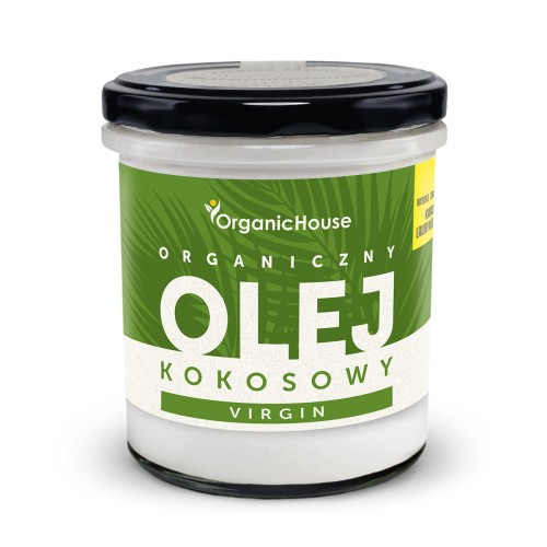 OLEJ KOKOSOWY BIO VIRGIN 300ml - ORGANIC HOUSE