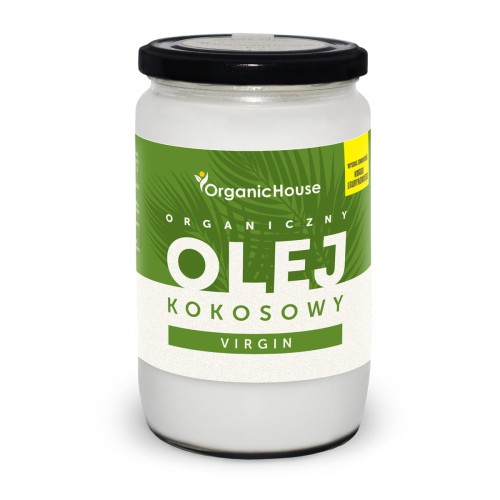OLEJ KOKOSOWY BIO VIRGIN 670ml - ORGANIC HOUSE