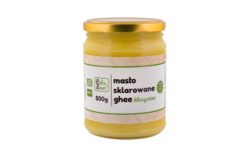 MASŁO SKLAROWANE GHEE 500g - Palce Lizać