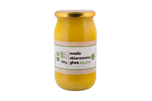 MASŁO SKLAROWANE GHEE 750g - Palce Lizać