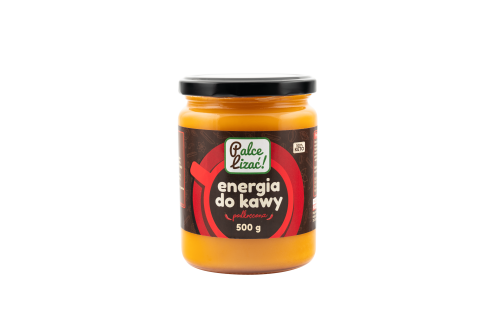 ENERGIA DO KAWY 500g PODKRĘCONA - Palce Lizać