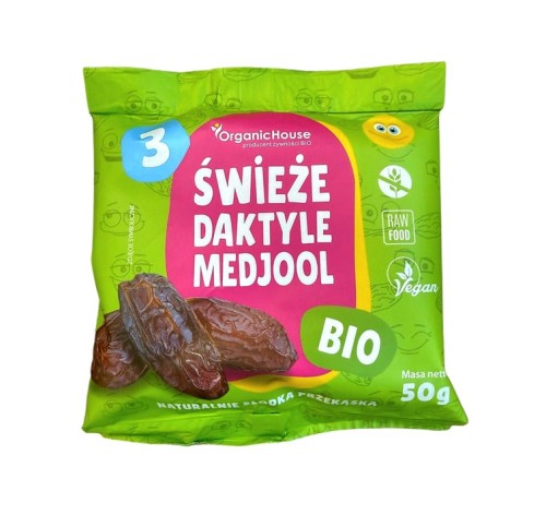 Daktyle MEDJOOL BIO LARGE 3 sztuki