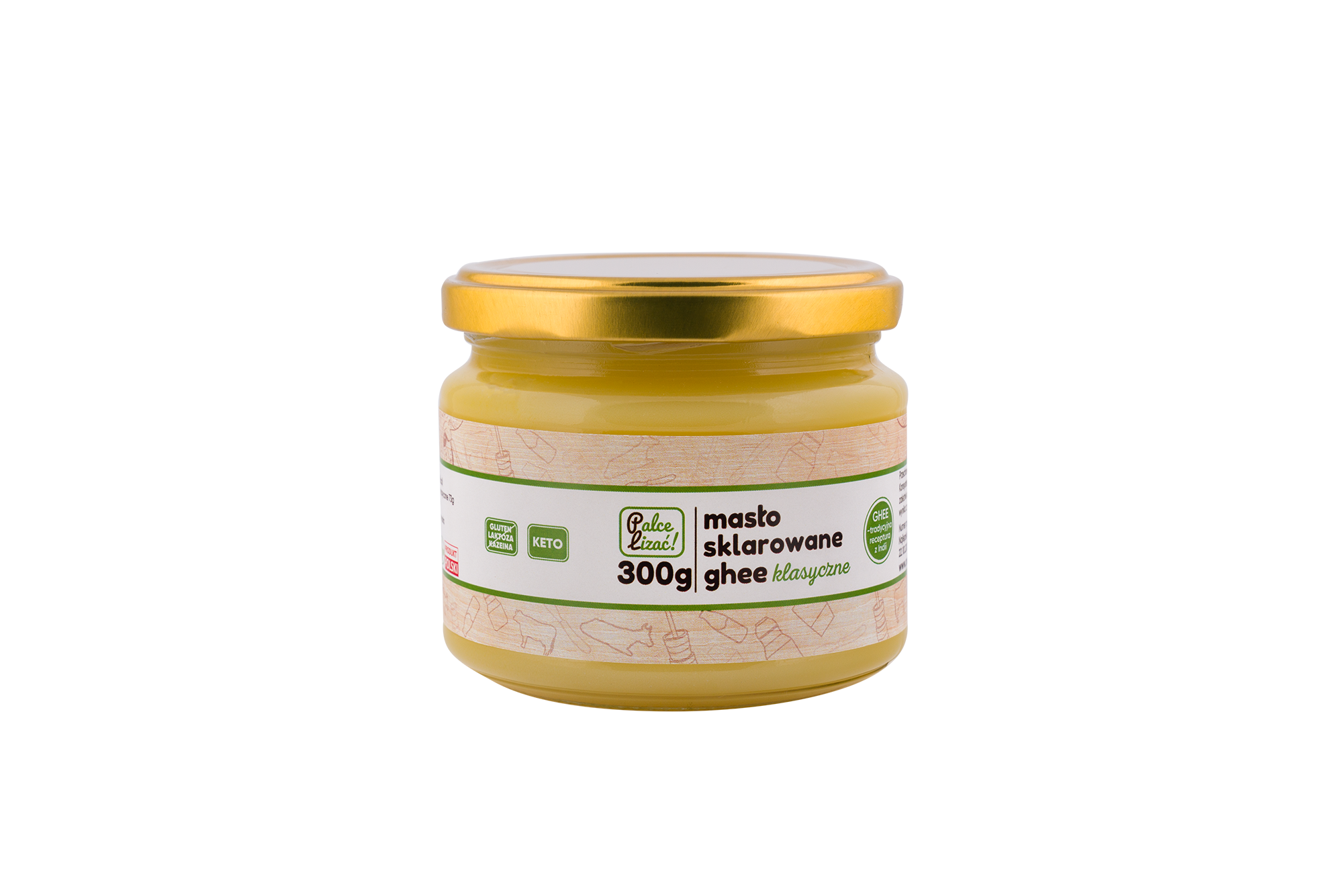 Masło sklarowane ghee klasyczne 300 g .png